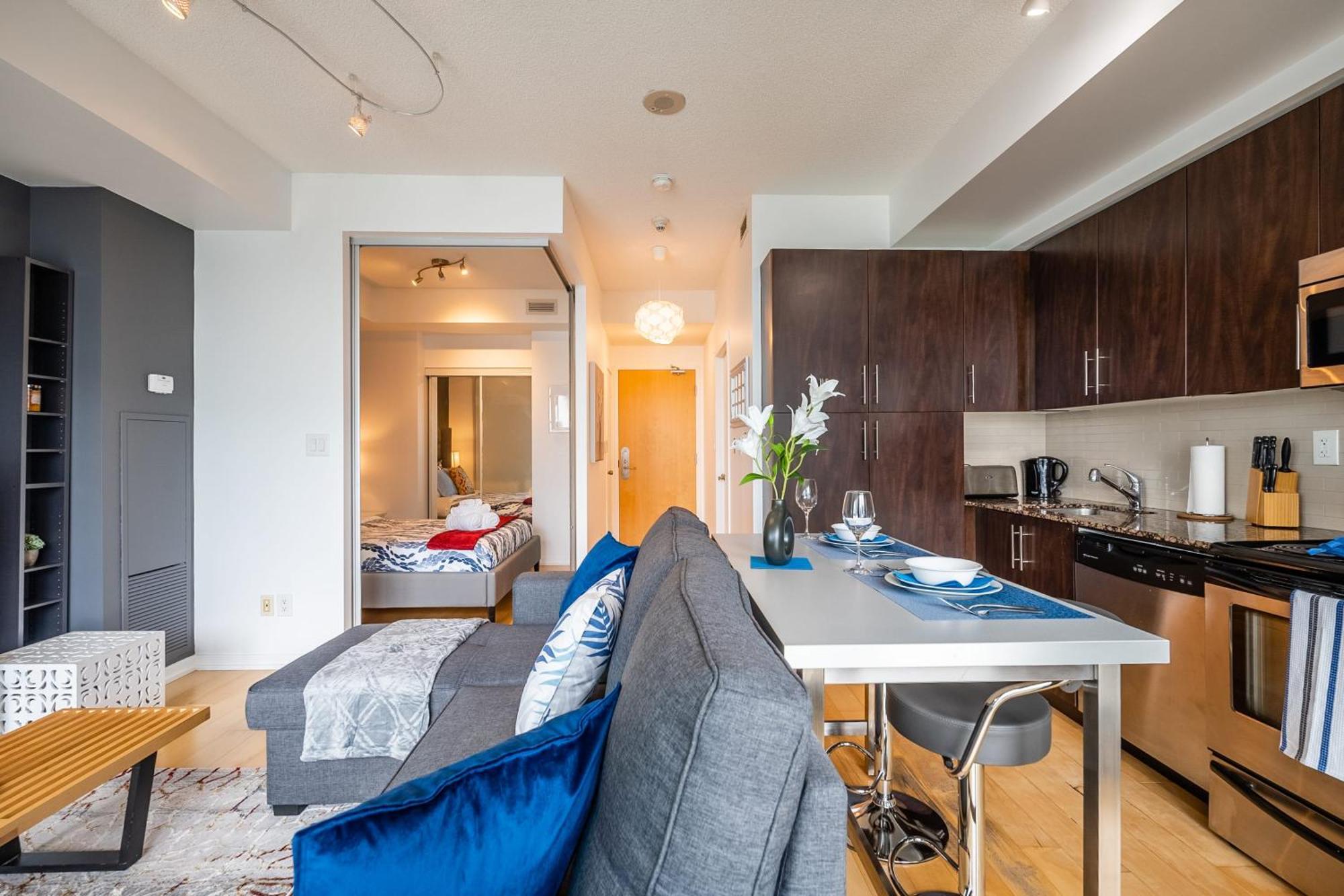 1Br Luxury Condo - Downtown โตรอนโต ภายนอก รูปภาพ