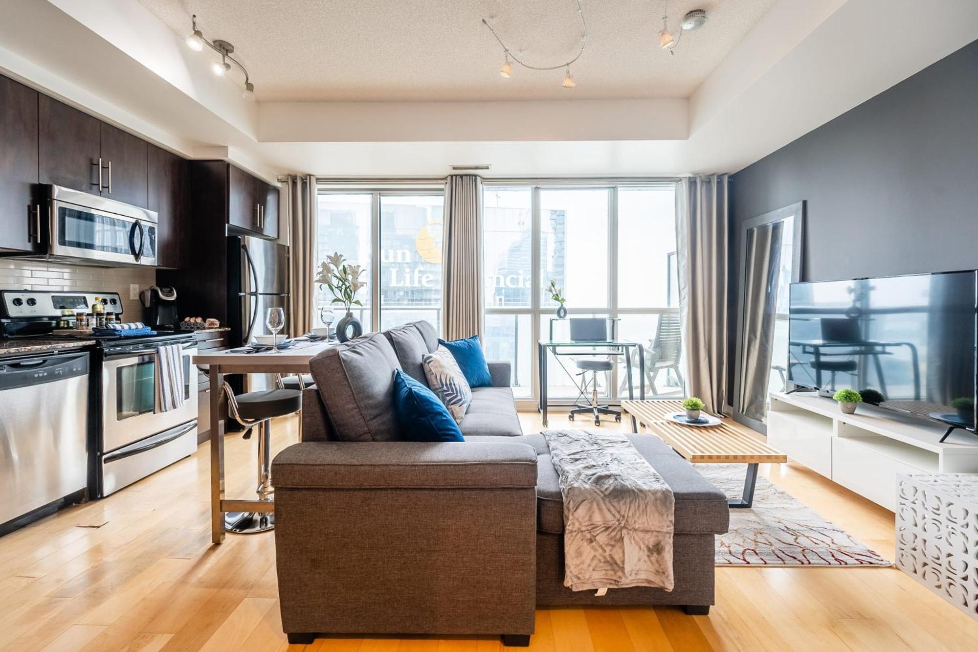 1Br Luxury Condo - Downtown โตรอนโต ภายนอก รูปภาพ
