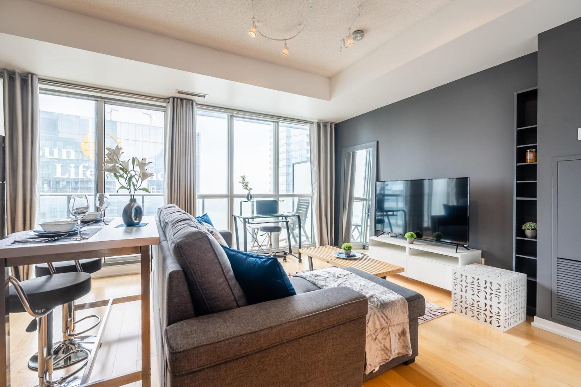 1Br Luxury Condo - Downtown โตรอนโต ภายนอก รูปภาพ